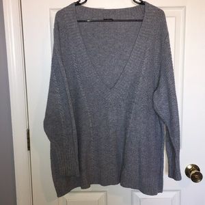 Gray sweater